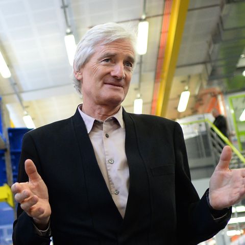 James Dyson ist von seinem Projekt überzeugt.