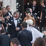 Bastian Schweinsteiger und seine Frau Ana Hochzeit