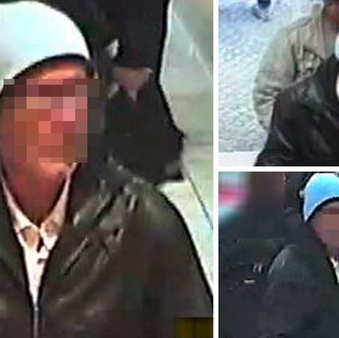 Mit diesen Bildern suchte die Polizei Konstanz nach der Erpressung nach dem Verdächtigen
