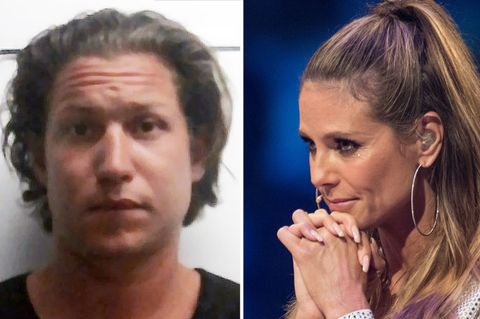 Vito Schnabel und Heidi Klum
