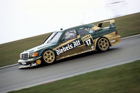 Mercedes 190 E DTM - das waren noch Zeiten. Ende der 80er / Anfang der 90er war die Serie heiß