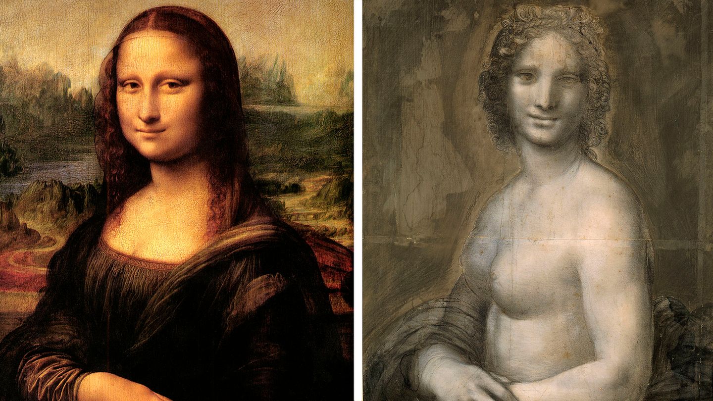 Hat Da Vinci eine "nackte" Mona Lisa gezeichnet?