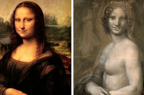 Hat Da Vinci eine "nackte" Mona Lisa gezeichnet?
