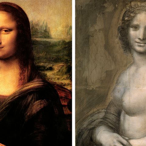 Hat Da Vinci eine "nackte" Mona Lisa gezeichnet?