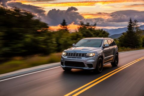 2,5-Tonnen-SUV mit den Fahrleistungen eines Supersportlers: der Jeep Grand Cherokee Trackhawk. 