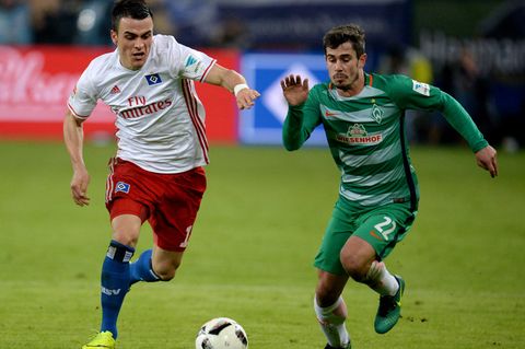 HSV gegen Werder Bremen