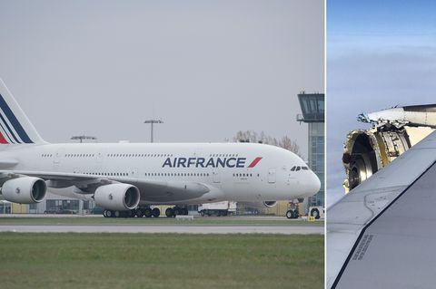 Französische A380: Triebwerkexplosion bei Passagierflugzeug - Notlandung in Neufundland