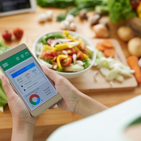 Eine Smartphone App liefert nützliche Informationen rund um das Kochen