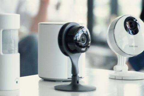 Verschiedenen Überwachungskameras nebeneinander