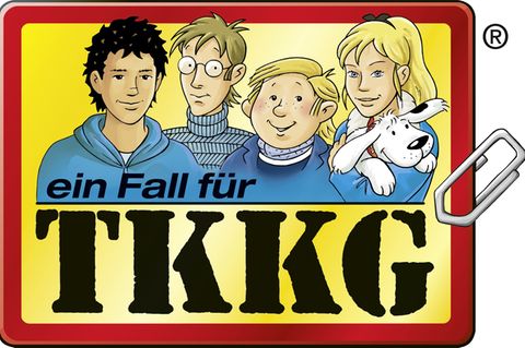 Tim, Karl, Klößchen und Gaby - die Titelhelden von TKKG