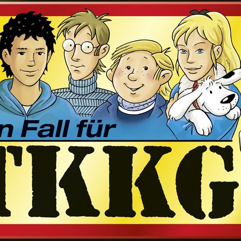 Tim, Karl, Klößchen und Gaby - die Titelhelden von TKKG