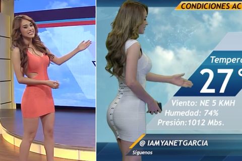 Mexikanerin Yanet García: Dieser Wetterfee folgen Millionen - wohl eher nicht wegen der Vorhersagen