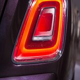 Auch die Rücklichter sind markant