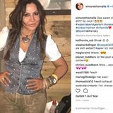 Simone Thomalla in feschen Lederhosen