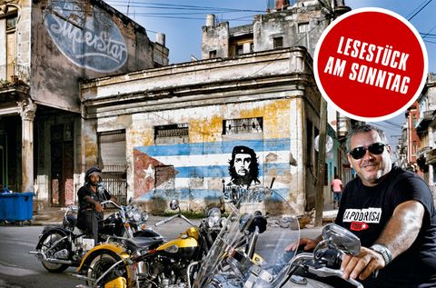 Motorradtour durch Kuba: Mit Guevara Junior auf den Spuren des "Che"