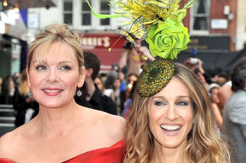 Die "Sex and the City"-Darsteller Kim Catrall (l.) und Sarah Jessica Parker s