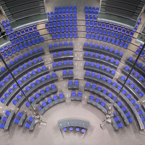 Die Sitzordnung im Bundestag ist noch offen