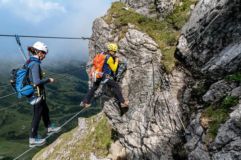 Klettern im Allgäu: Glück aus Stein – unterwegs auf zwei herrlichen Klettersteigen im Allgäu