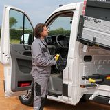 Die Kipper-Version des MAN TGE