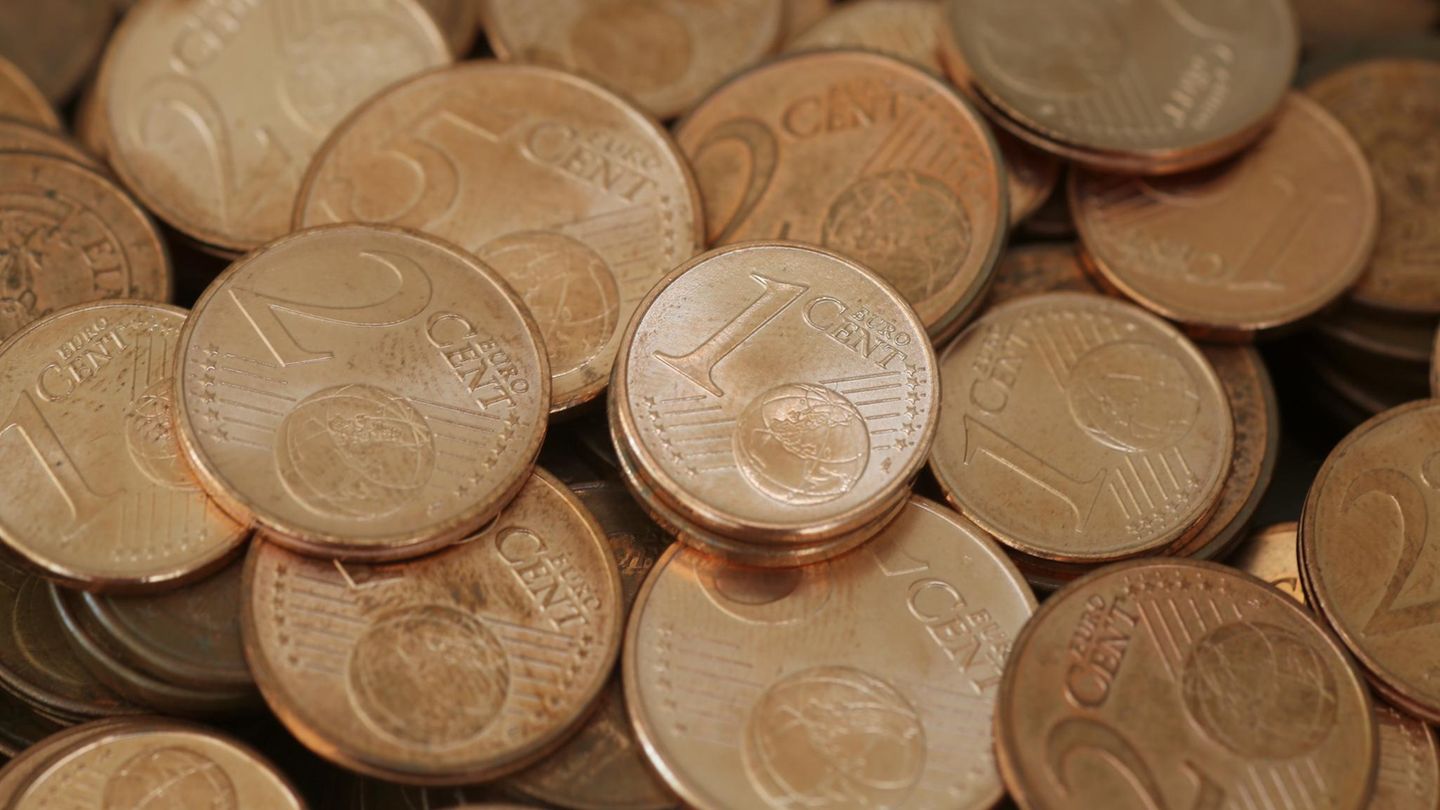Das lästige Kleingeld in Form von Ein und Zwei-Cent-Münzen