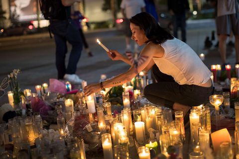 Die Trauer in Las Vegas ist weiter groß - und die Menschen suchen nach Antworten