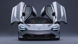 Anschnallen, bitte! Der McLaren 720S beschleunigt in 2,9 Sekunden von Null auf 100 km/h, in 7,8 Sekunden auf 200 km/h und in 21,4 Sekunden auf 300 km/h. Schluss ist erst bei 341 km/h Höchstgeschwindigkeit. Noch Fragen?