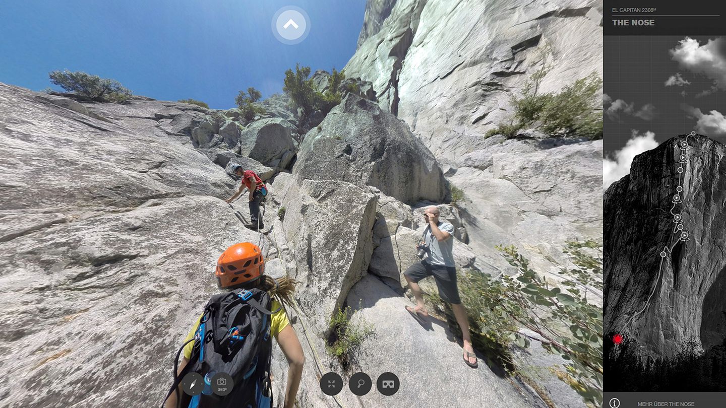 El Capitan Klettern Sie Durch Die 1000 Meter Granitwand Stern De