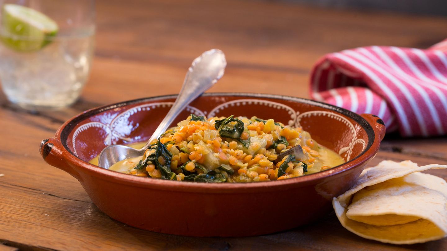 Linsen und Mangold: Ein absolut verführerisches Curry zum Nachkochen ...