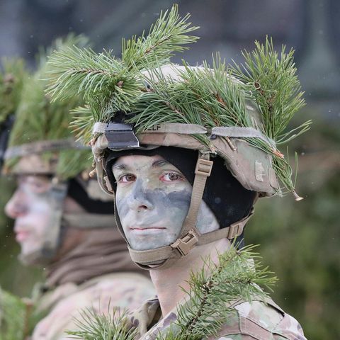 US-Soldaten während einer Übung in Litauen.