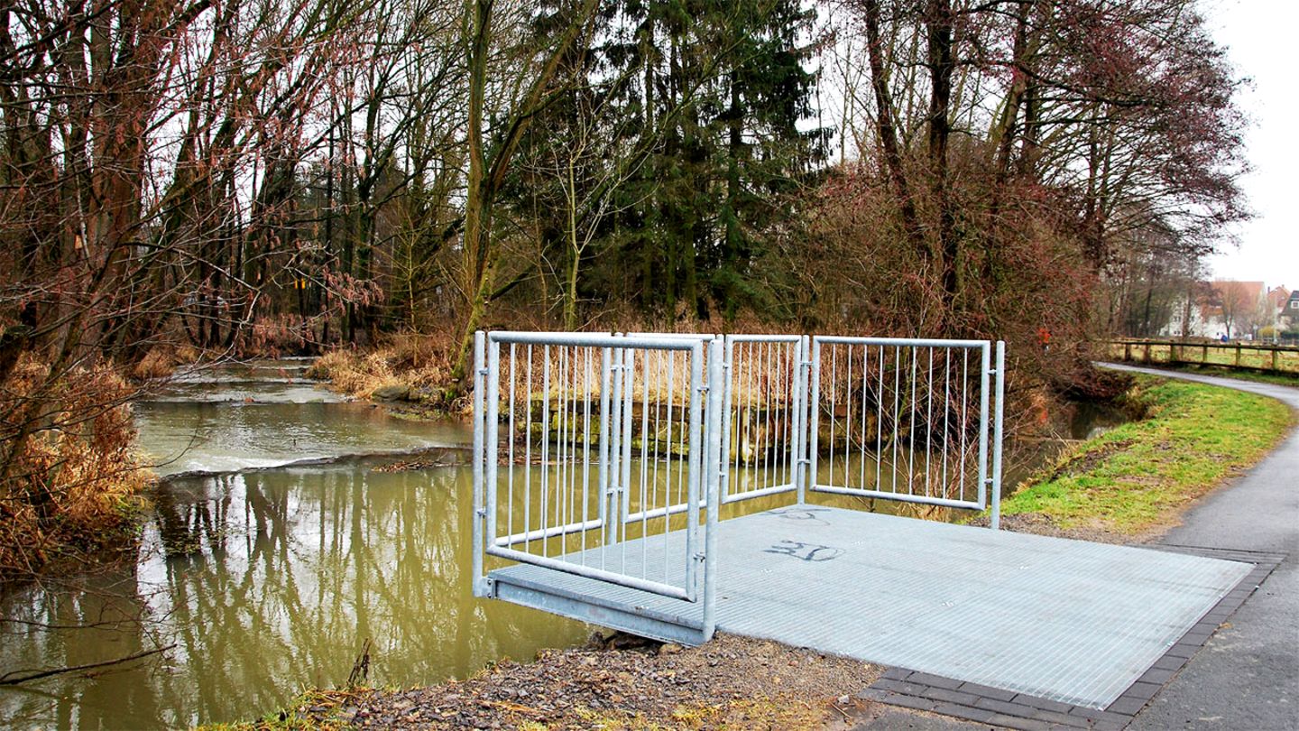 Aussichtsplattform in Brakel Aussichtsplattform in Brakel