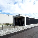 Hochsicherheits-Gerichtssaal der Justizvollzugsanstalt München-Stadelheim