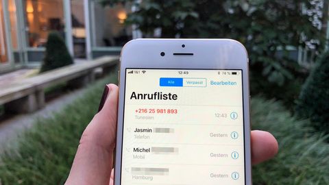 Ping Calls Abzocke Anruf verpasst +21625981893