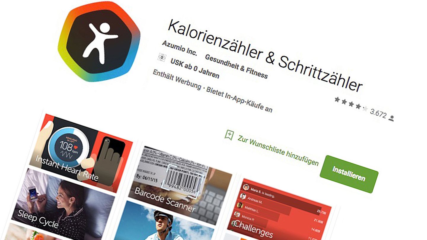 Argus  Wem Laufen eine Spur zu schnell ist, der kann sich mit dieser App und integrierten Schrittzähler auch eine Stufe tiefer in Form bringen. Dazu können Kalorienzähler, Schlaftracker und GPS-Funktion quasi zur Rundum-Überwachung der eigenen Gewohnheiten genutzt werden.