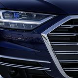 Beim Audi A8 gibt es auch Laserlicht