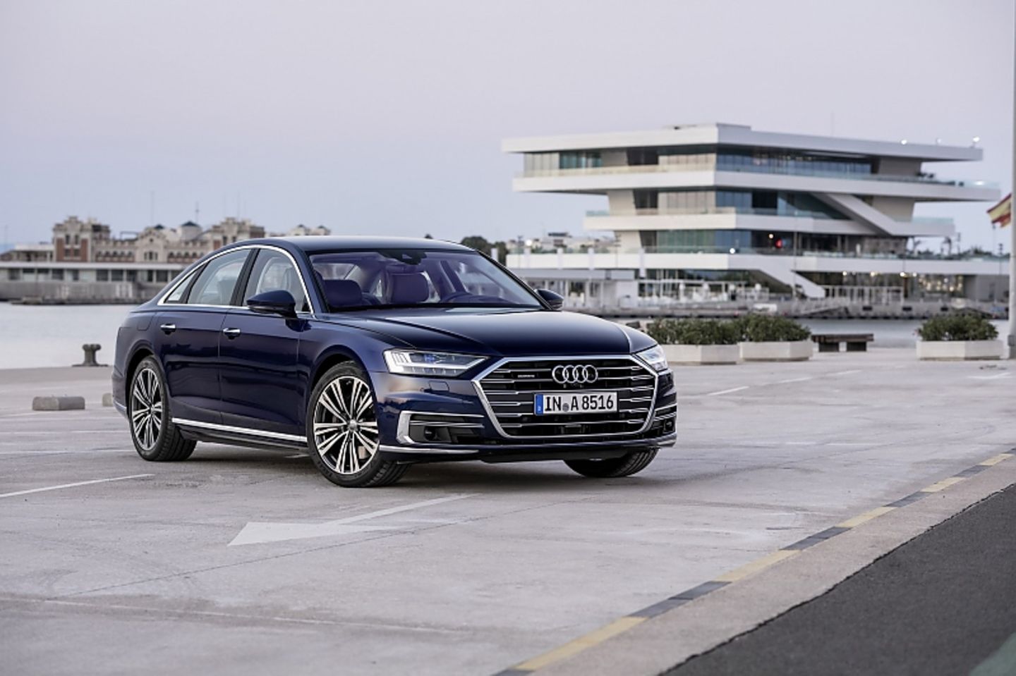 Der Audi A8 55 Quattro TFSI kostet mindestens 93.500 Euro