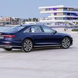 Der Audi A8 55 Quattro TFSI 5,17 Meter lang
