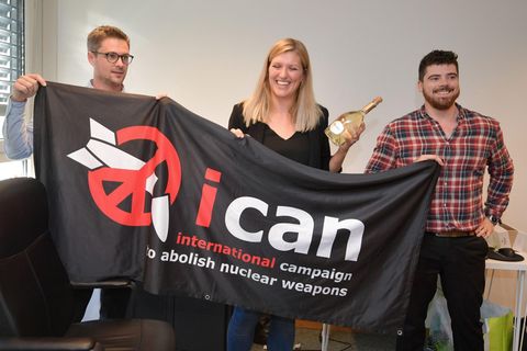 Friedensnobelpreis geht an internationale Kampagne zur atomaren Abrüstung