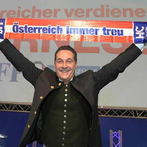 "Ich bin auf Österreich-Kurs", sagt Heinz-Christian Strache