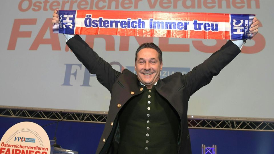 "Ich bin auf Österreich-Kurs", sagt Heinz-Christian Strache