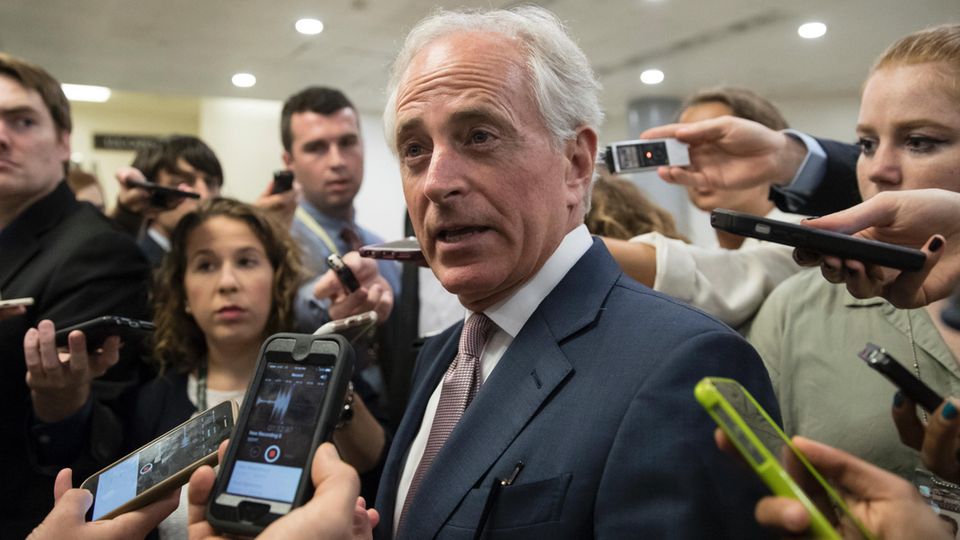 US-Präsident Donald Trump hat sich mit einem der einflussreichsten Senatoren Washingtons angelegt: Bob Corker