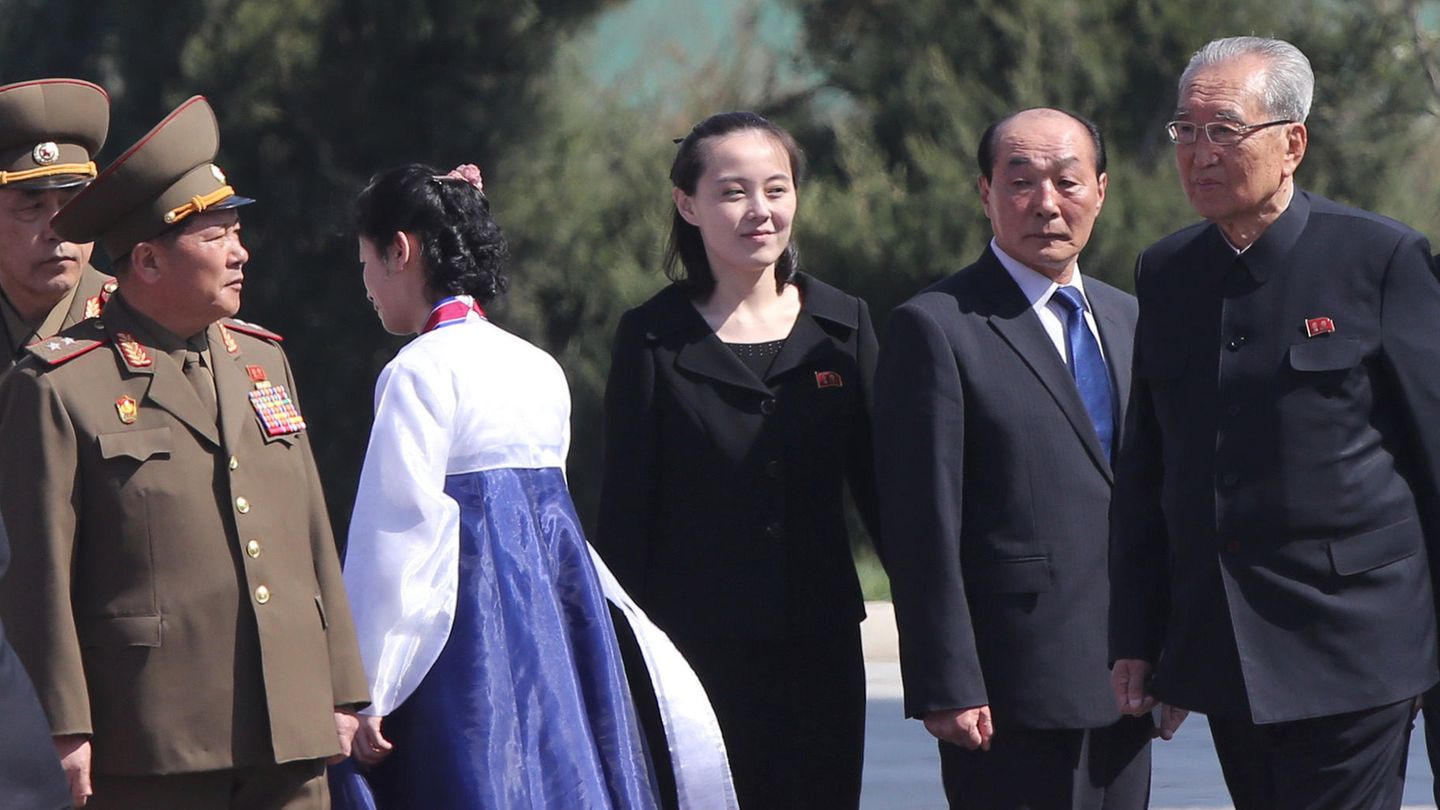 Kim Yo Jong in Pjöngjang