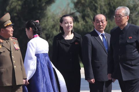Kim Yo Jong in Pjöngjang