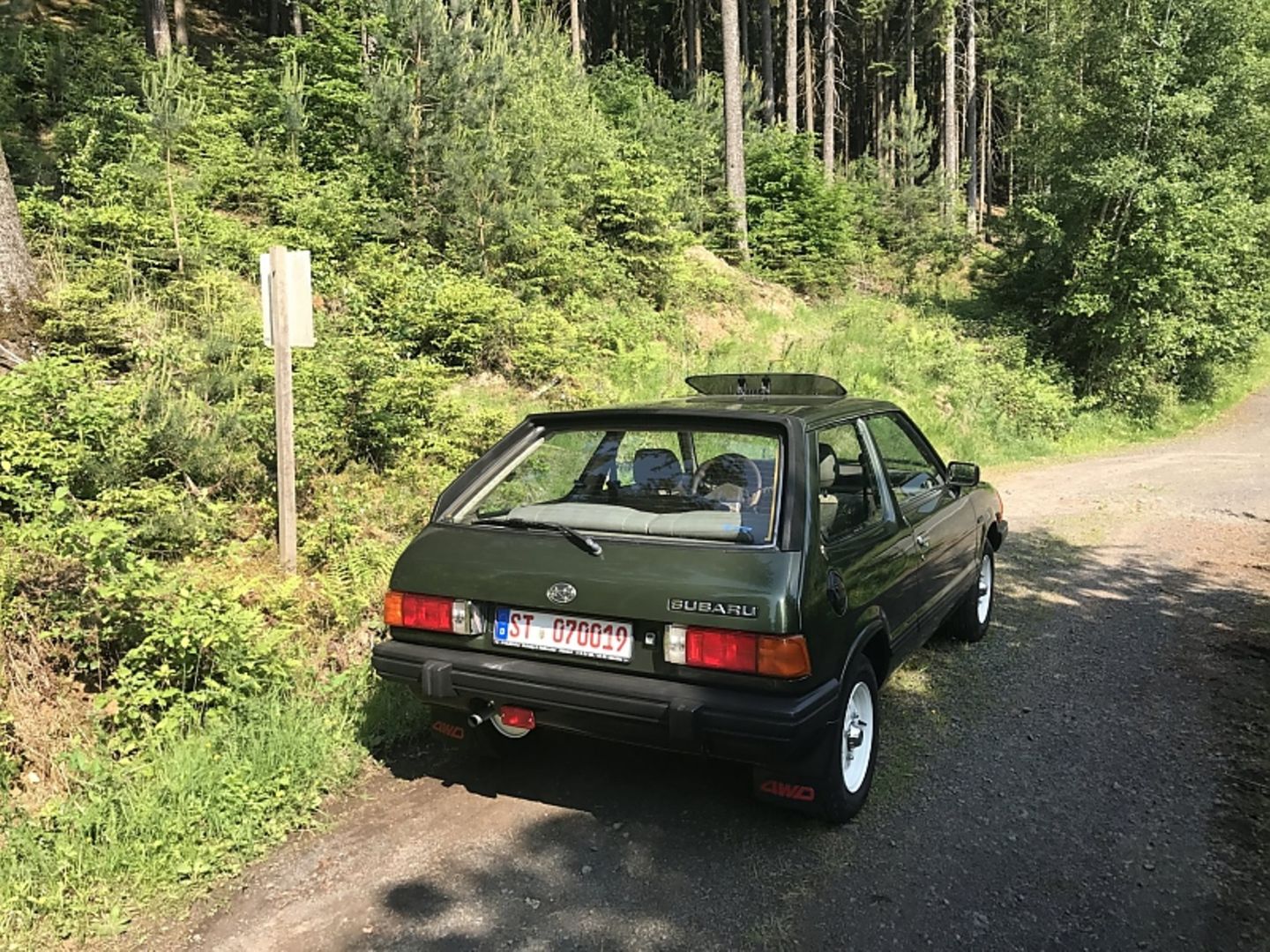 Subaru 1800 Turismo 4WD - ab in den Wald