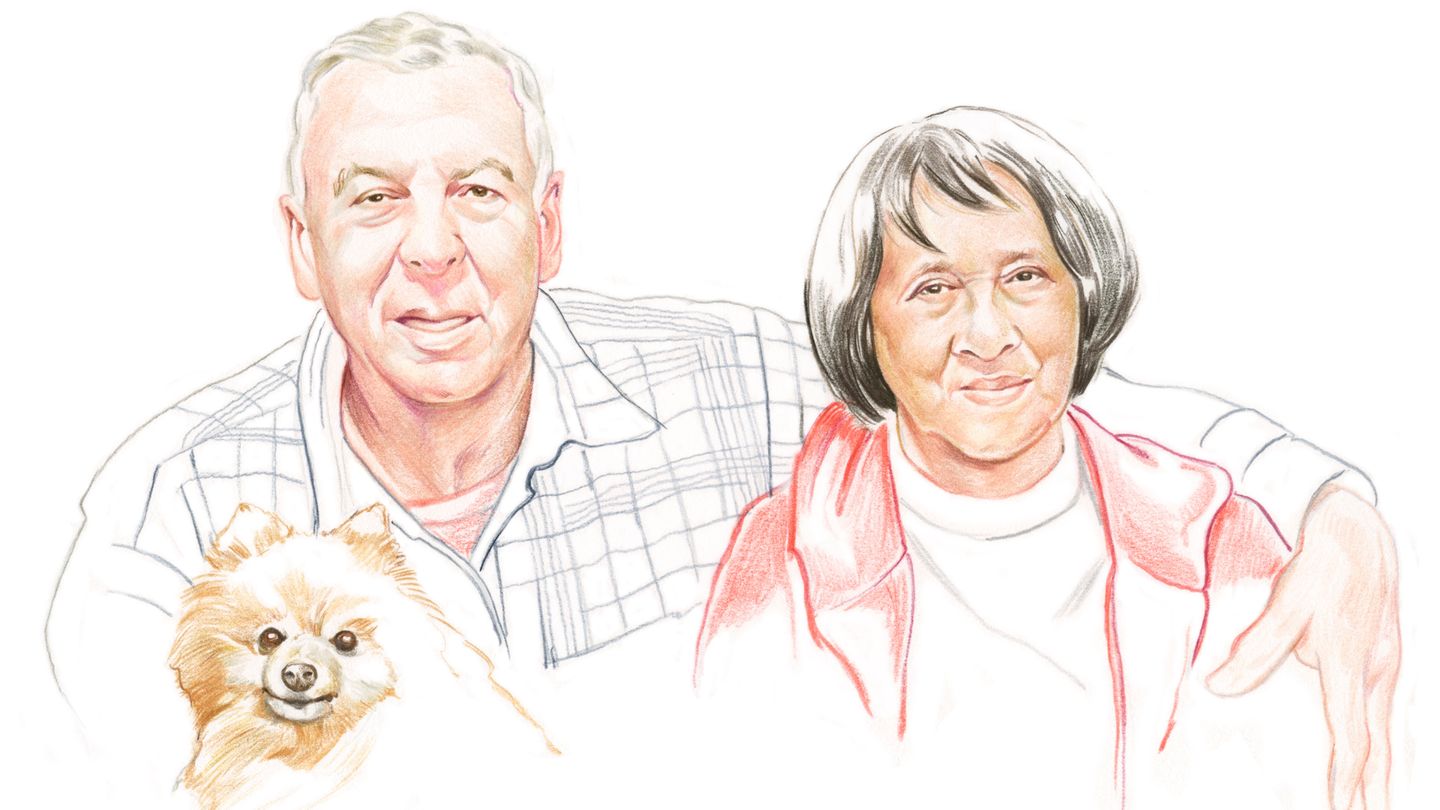 Nellie, 79, und Johan, 76, leben in Kapstadt