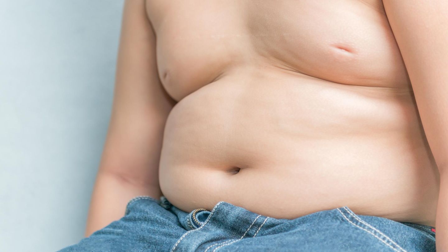 Размер живота у детей с избыточным весом