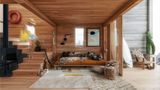 Bei der Auswahl des Innendekors helfen die Designer der Backcountry Hut Company.