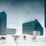 Dieses Hütten-Dorf zeigt die Möglichkeiten der Bausätze.