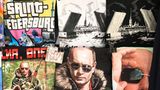An den Souvenirständen seiner Heimatstadt ist Putin einer unter vielen: Die Shirts mit dem Hit der Band Leningrad "V Pitere Pit" aus der obersten Reihe verkaufen sich aber am besten.