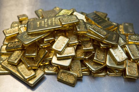 43 Kilogramm Gold landen in der Schweiz jährlich im Abwasser (Symbolbild)