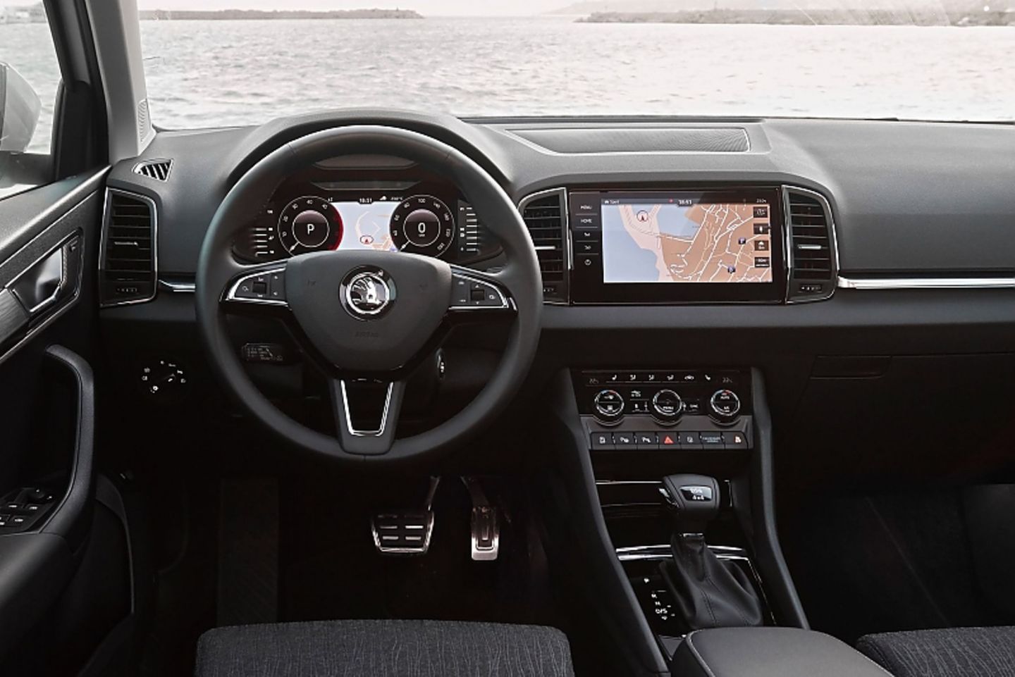 Das Cockpit ist übersichtlich